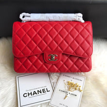 Load image into Gallery viewer, CC Flap Bag X Caviar Jumbo