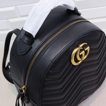 Load image into Gallery viewer, GG Marmont quilted leather backpack