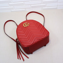 Load image into Gallery viewer, GG Marmont quilted leather backpack