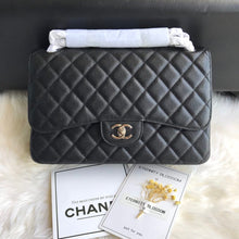 Load image into Gallery viewer, CC Flap Bag X Caviar Jumbo