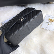 Load image into Gallery viewer, CC Flap Bag X Caviar Jumbo