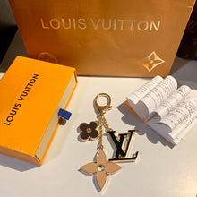 Load image into Gallery viewer, FLEUR DE MONOGRAM BAG CHARM
