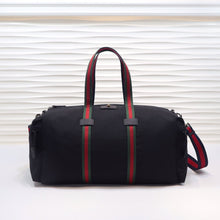 Load image into Gallery viewer, Black Technical Canvas Duffle
