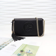 Load image into Gallery viewer, Soho Leather Chain Bag
