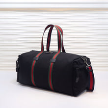 Load image into Gallery viewer, Black Technical Canvas Duffle
