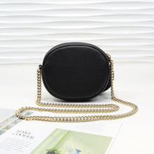Load image into Gallery viewer, Soho Leather Rouad Chain Bag
