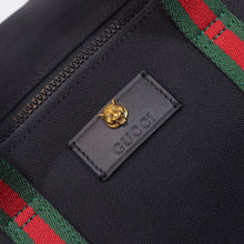 Load image into Gallery viewer, Black Technical Canvas Duffle
