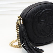 Load image into Gallery viewer, Soho Leather Rouad Chain Bag
