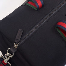 Load image into Gallery viewer, Black Technical Canvas Duffle
