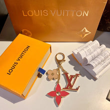 Load image into Gallery viewer, FLEUR DE MONOGRAM BAG CHARM
