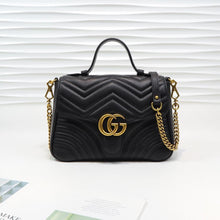 Load image into Gallery viewer, GG Marmont Small top handle bag 26cm
