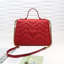 Load image into Gallery viewer, GG Marmont Large top handle bag 31cm
