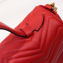 Load image into Gallery viewer, GG Marmont Large top handle bag 31cm
