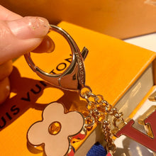 Load image into Gallery viewer, FLEUR DE MONOGRAM BAG CHARM
