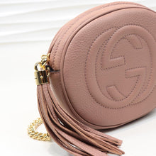 Load image into Gallery viewer, Soho Leather Rouad Chain Bag
