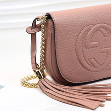 Load image into Gallery viewer, Soho Leather Chain Bag
