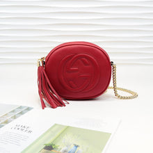 Load image into Gallery viewer, Soho Leather Rouad Chain Bag
