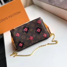 Load image into Gallery viewer, POCHETTE DOUBLE ZIP
