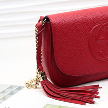 Load image into Gallery viewer, Soho Leather Chain Bag
