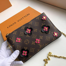 Load image into Gallery viewer, POCHETTE DOUBLE ZIP

