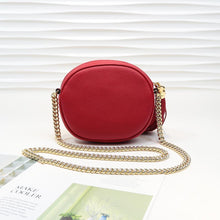 Load image into Gallery viewer, Soho Leather Rouad Chain Bag
