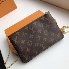 Load image into Gallery viewer, POCHETTE DOUBLE ZIP

