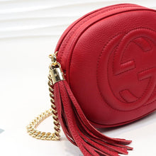 Load image into Gallery viewer, Soho Leather Rouad Chain Bag
