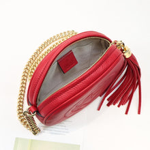 Load image into Gallery viewer, Soho Leather Rouad Chain Bag
