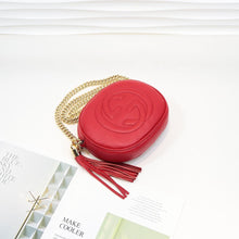 Load image into Gallery viewer, Soho Leather Rouad Chain Bag
