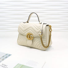 Load image into Gallery viewer, GG Marmont Small top handle bag 26cm

