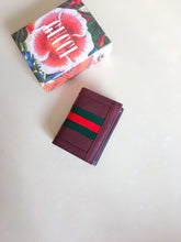 Load image into Gallery viewer, Ophidia GG card case wallet
