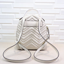 Load image into Gallery viewer, GG Marmont quilted leather backpack
